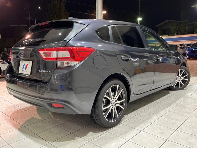 インプレッサスポーツ 2.0i-Lアイサイト 禁煙 純正8インチナビ バックカメラ サイドカメラ ETC ドライブレコーダー アクセスキー&プッシュスタート LEDヘッドライト 純正革巻ステアリング 純正17インチアルミ パドルシフト(28枚目)