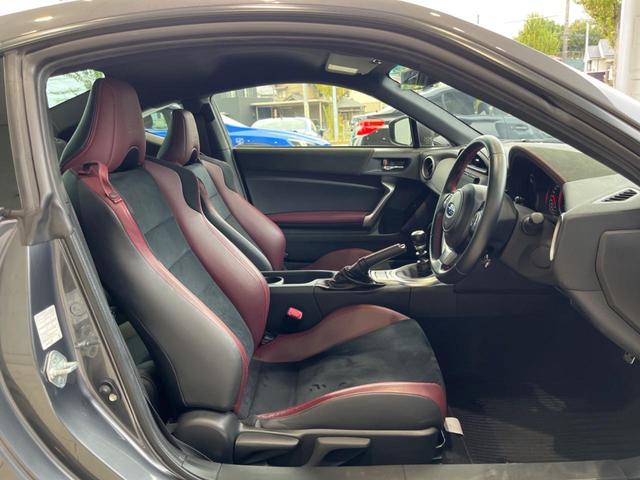 BRZ STI スポーツ 最終H型 6MT 禁煙 リアスポイラー ブレンボキャリパー 半革シート シートヒーター クルーズコントロール バックカメラ 純正SDナビ ドラレコ アクセスキー&プッシュスタート 純正17インチアルミ(12枚目)