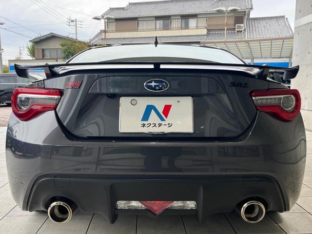 BRZ STI スポーツ 最終H型 6MT 禁煙 リアスポイラー ブレンボキャリパー 半革シート シートヒーター クルーズコントロール バックカメラ 純正SDナビ ドラレコ アクセスキー&プッシュスタート 純正17インチアルミ(26枚目)