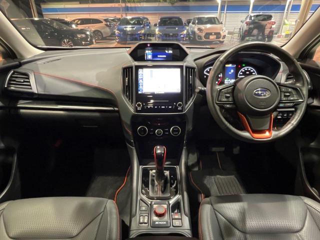 フォレスター X-ブレイク 後期F型 禁煙車 純正8型ナビ ルーフレール スマートリヤビュー バックカメラ シートヒーター ドラレコ ETC LEDライナー パワーシート シートメモリー 純正革巻きハンドル 純正17インチAW(2枚目)