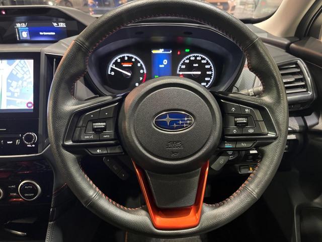 フォレスター X-ブレイク 後期F型 禁煙車 純正8型ナビ ルーフレール スマートリヤビュー バックカメラ シートヒーター ドラレコ ETC LEDライナー パワーシート シートメモリー 純正革巻きハンドル 純正17インチAW(17枚目)