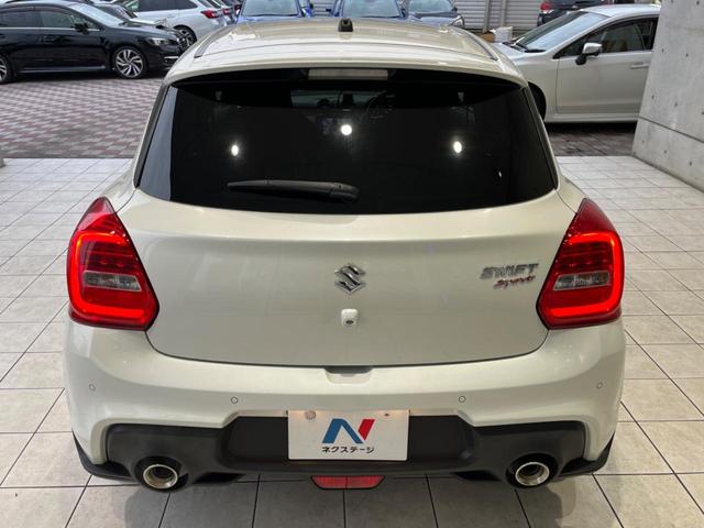 スイフトスポーツ ベースグレード 6速MT 禁煙車 全周囲カメラ スズキセーフティサポート 純正ナビ シートヒーター ドラレコ ETC LEDヘッドライト 純正17インチアルミ コーナーセンサー スマートキー 純正革巻きステアリング(18枚目)