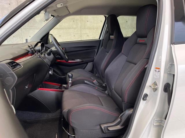 スイフトスポーツ ベースグレード 6速MT 禁煙車 全周囲カメラ スズキセーフティサポート 純正ナビ シートヒーター ドラレコ ETC LEDヘッドライト 純正17インチアルミ コーナーセンサー スマートキー 純正革巻きステアリング(41枚目)