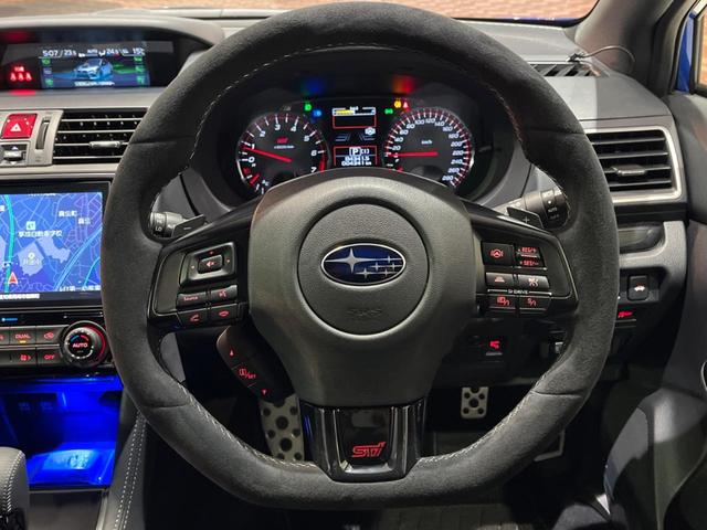 WRX S4 STIスポーツシャープ 500台限定 STIカーボンリアスポイラー STIパフォーマンスPKG STIマフラー 禁煙車 純正8型ナビ バックカメラ ETC ドラレコ OP鍛造18インチアルミ LEDヘッド パワーシート(11枚目)