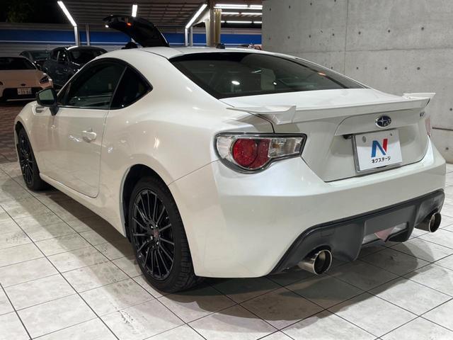 BRZ プレミアムスポーツパッケージ B型 専用茶革 LEDライナー フジツボマフラー BLITZタワーバー 禁煙車 SDナビ バックカメラ 専用純正17インチアルミ シートヒーター HIDヘッド パドルシフト スマートキー(22枚目)