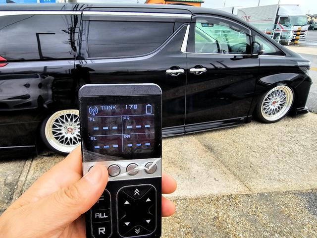 アルファード ２．５Ｓ　Ｃパッケージ　フルエアロエアサス公認キャンバー仕様フルオーディオ（64枚目）