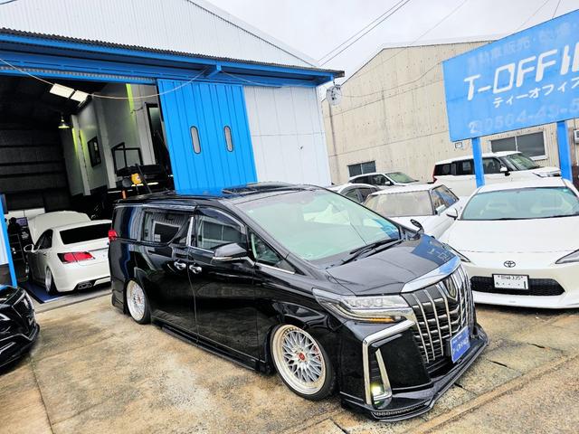 アルファード ２．５Ｓ　Ｃパッケージ　フルエアロエアサス公認キャンバー仕様フルオーディオ（65枚目）