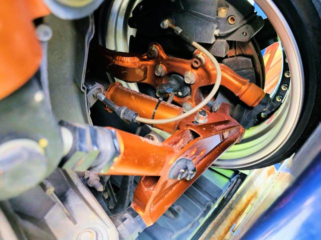 クラウンマジェスタ Fバージョン TディメンドブレーキTディメンドキャンバーアームフルエアロSSR深リム仕様(16枚目)