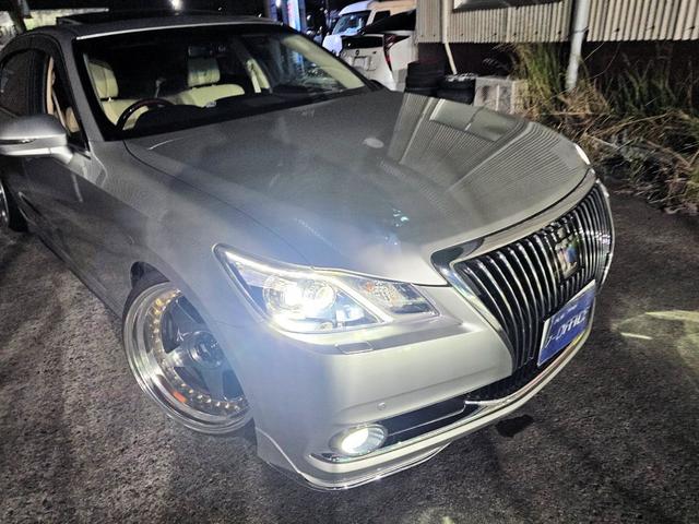 クラウンマジェスタ Fバージョン TディメンドブレーキTディメンドキャンバーアームフルエアロSSR深リム仕様(53枚目)