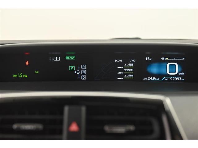 プリウス Ａ　全席パワーウインドウ　Ｗエアバック　記録簿付き　地デジフルセグ　スマートキ　セキュリティ　バックモニター　Ａストップ　クルーズコントロール　ドライブレコーダー　オ－トエアコン　ＤＶＤ　メモリ－ナビ（7枚目）