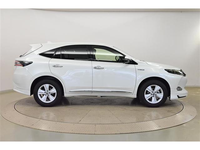 ハリアーハイブリッド エレガンス フルセグテレビ サイドカーテンエアバック イモビライザー メモリナビ エアコン Sキー LEDヘッド 1オーナー ETC車載器 アルミ ABS パワーウインドウ キーレス 4WD パワーステアリング(4枚目)