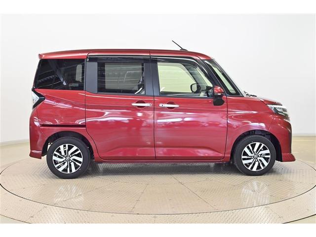 ルーミー カスタムG アイドリング 両側電動SD LEDヘット バックビューモニター 衝突回避ブレーキ 地デジ スマートキー メモリナビ クルーズコントロール DVD ETC オートエアコン アルミホイール ナビ&TV(4枚目)