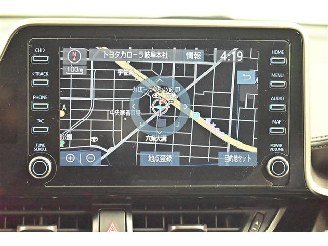 C-HR G モード ネロ セーフティプラス PCS 点検記録簿 ワンオーナ 盗難防止 Rカメラ LEDライト ナビTV フルセグTV アルミ クルーズC エアバッグ ABS スマートキ- ETC車載器 キーフリー オートエアコン 横滑り防止(9枚目)