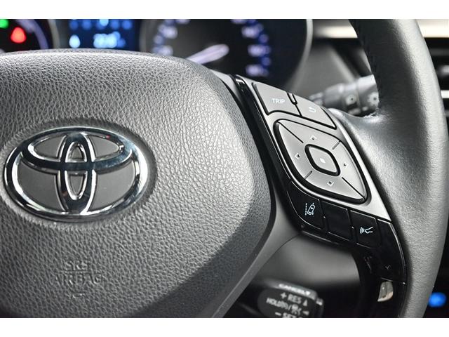 C-HR G モード ネロ セーフティプラス PCS 点検記録簿 ワンオーナ 盗難防止 Rカメラ LEDライト ナビTV フルセグTV アルミ クルーズC エアバッグ ABS スマートキ- ETC車載器 キーフリー オートエアコン 横滑り防止(18枚目)