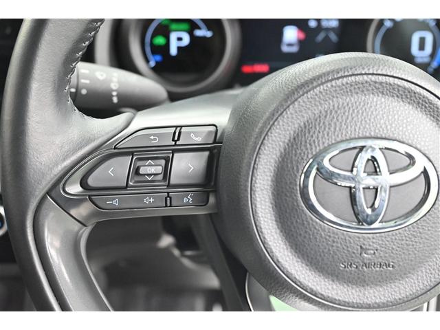 ヤリスクロス ハイブリッドG TSS イモビライザー バックモニタ- 記録簿有 エアコン ナビ LEDヘッドライト インテリキー パワーウィンド Wエアバック オートクルーズ キーフリー ドライブレコーダー 横滑防止装置 アルミ(17枚目)