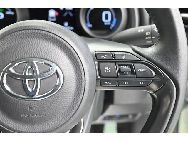 ヤリスクロス ハイブリッドG TSS イモビライザー バックモニタ- 記録簿有 エアコン ナビ LEDヘッドライト インテリキー パワーウィンド Wエアバック オートクルーズ キーフリー ドライブレコーダー 横滑防止装置 アルミ(18枚目)