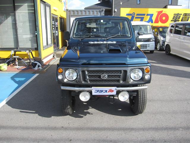 ジムニー ランドベンチャー JA22W ファイターエンジンK6A JA11トランスファー リフトアップ ロッソモデロマフラー JB64スチールホイール クラッチ関係新品 公認2名(貨物登録) 冬タイヤ付 同色全塗装(5枚目)