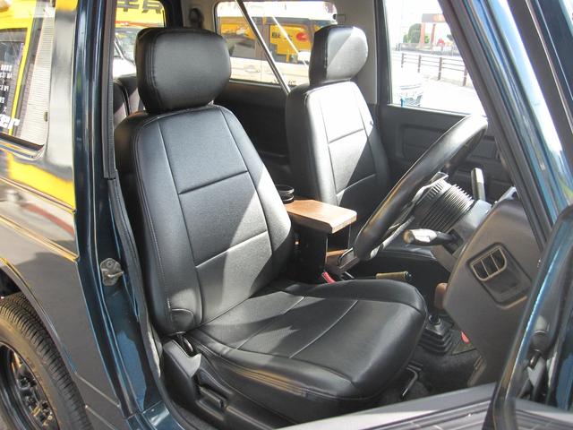 ジムニー ランドベンチャー JA22W ファイターエンジンK6A JA11トランスファー リフトアップ ロッソモデロマフラー JB64スチールホイール クラッチ関係新品 公認2名(貨物登録) 冬タイヤ付 同色全塗装(34枚目)