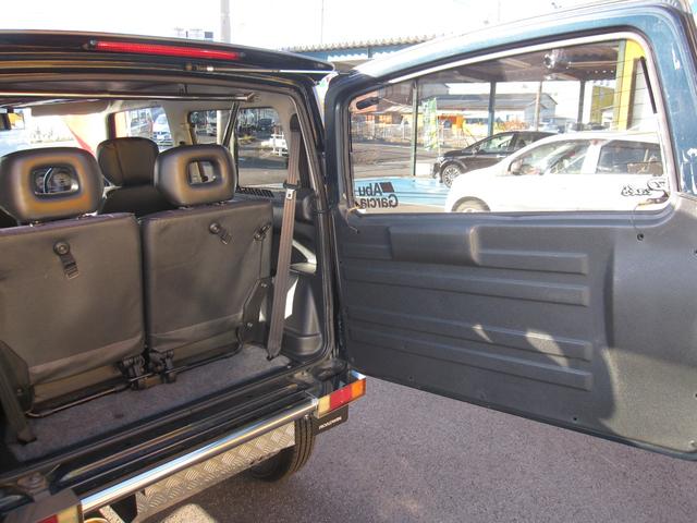 ジムニー ランドベンチャー JA22W ファイターエンジンK6A JA11トランスファー リフトアップ ロッソモデロマフラー JB64スチールホイール クラッチ関係新品 公認2名(貨物登録) 冬タイヤ付 同色全塗装(42枚目)