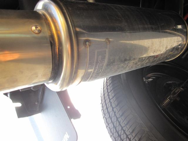 ジムニー ランドベンチャー JA22W ファイターエンジンK6A JA11トランスファー リフトアップ ロッソモデロマフラー JB64スチールホイール クラッチ関係新品 公認2名(貨物登録) 冬タイヤ付 同色全塗装(50枚目)