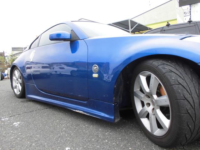 フェアレディZ バージョンST ブリッツZZR車高調 ラフィックス ORCクラッチ HKSエアクリブ ブレンボキャリパー フジツボマフラー純正6速MT(8枚目)