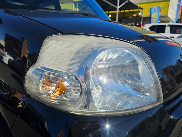 エッセ エコ　タナベ製車高調、ワンオフマフラー２本出しフロント部軽微修復歴有全塗装ブラック　純正５速車（8枚目）