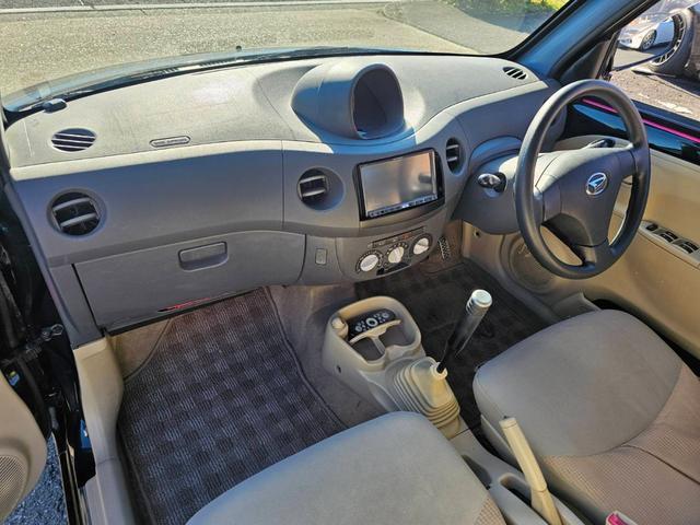 エッセ エコ　タナベ製車高調、ワンオフマフラー２本出しフロント部軽微修復歴有全塗装ブラック　純正５速車（48枚目）