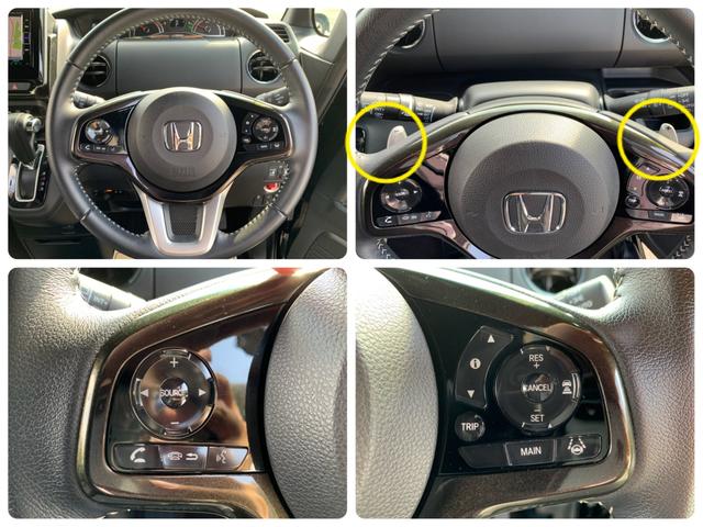 G・Lターボホンダセンシング ギャザズ7インチナビ 両側電動 コンビシート 純正15インチAW LEDヘッドライト ETC サイドエアバックシステム オートリトラミラー スマートキー 衝突軽減 誤発進抑制機能 クルコン(15枚目)