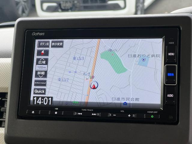 N-BOX L・ターボ ギャザズナビ/両側電動/ホンダセンシング/ワンオーナー/禁煙車/保証書/オートリトラミラー/サイドエアバック/LEDヘッドライト/パーキングセンサー/ドアバイザー/シートヒーター/シートバックテーブル(11枚目)