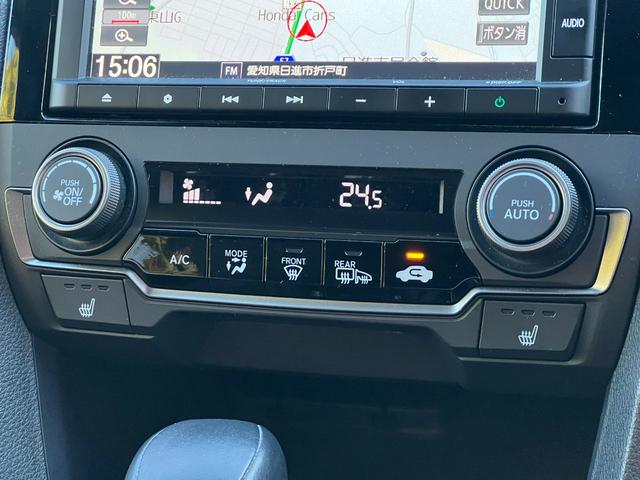 シビック ハッチバック　ギャザズナビ／センシング／シートヒーター／禁煙車／運転席助手席パワーシート／コンビシート／ブラインドスポット／純正１８ＡＷ／ＬＥＤヘッドライト／オートリトラミラー／電子パーキング／スマートキー（25枚目）