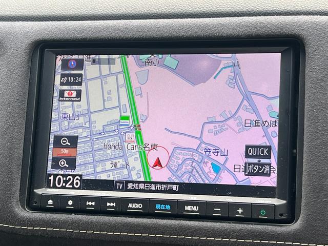 ヴェゼル RS・ホンダセンシング ギャザズナビ/センシング/シートヒーター/コンビシート/本革巻ステアリング/ステンレス製スポーツペダル/コンフォートビューパッケージ/LEDヘッド/電子パーキング/純正18AW/(11枚目)