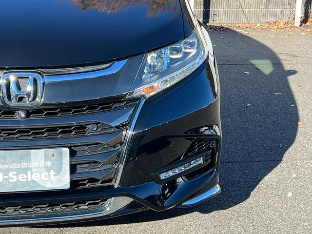 オデッセイハイブリッド ハイブリッドアブソルート・ＥＸホンダセンシング　ギャザズナビ／リア席モニター／センシング／ＭＶＣＳ／ブラインドスポット／ＡＣ電源１５００Ｗ／２列目サンシェード／パワーシート／シートヒーター／両側電動／オートリトラ／サイドエアバック／純正１８ＡＷ／（40枚目）