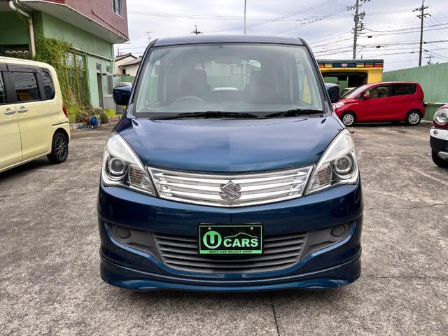 ソリオ X 車検整備付 修復履歴なし 禁煙車 両側スライドドア左自動 ETC HID ナビTV Bluetooth DVD CD スマートキー プッシュスタート アルミ タイヤ2024年製 バッテリー新品(20枚目)