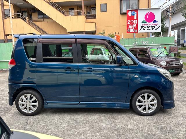 ソリオ X 車検整備付 修復履歴なし 禁煙車 両側スライドドア左自動 ETC HID ナビTV Bluetooth DVD CD スマートキー プッシュスタート アルミ タイヤ2024年製 バッテリー新品(27枚目)