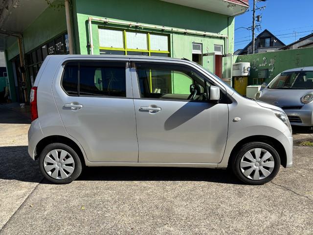 ワゴンＲ ＦＸ　車検整備付　ＣＤ　エンジンオイル・フロントワイパーブレード・アイドリングストップ対応バッテリー新品（24枚目）