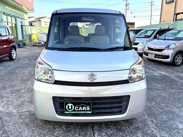 スペーシア Ｇ　車検整備付き　両側スライドドア　タイヤ新品　ナビ　フルセグ　ＤＶＤ再生　ＣＤ　スマートキー２個　プッシュスタート（2枚目）