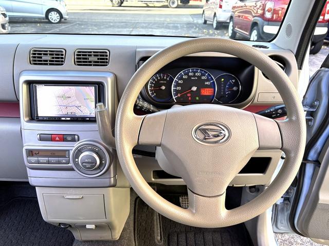 ムーヴコンテ X 車検整備付き スマートキー 禁煙車 ナビ フルセグテレビ DVD再生 CD エンジンオイル・Fブレーキ部品・バッテリー新品 タイミングチェーン(10枚目)