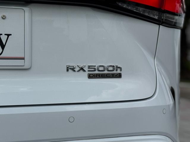 ＲＸ ＲＸ５００ｈ　Ｆスポーツパフォーマンス　パノラマルーフ　ルーフレール　輻射ヒーター　デジタルインナーミラー　３眼ＬＥＤヘッドライト　赤レザーシート　パノラミックビューモニター　ブラインドスポットモニター　１４インチディスプレイオーディオ（45枚目）