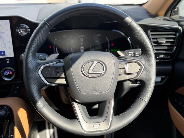ＮＸ ＮＸ３５０ｈ　Ｆスポーツ　ＴＲＤエアロ（Ｆ／Ｓ／Ｒ／マフラー）　ムーンルーフ　ルーフレール　デジタルインナーミラー　オレンジキャリパー　３眼ＬＥＤヘッド　置くだけ充電　アドバンストパーク　ヘーゼルレザーシート　２０インチＡＷ（64枚目）