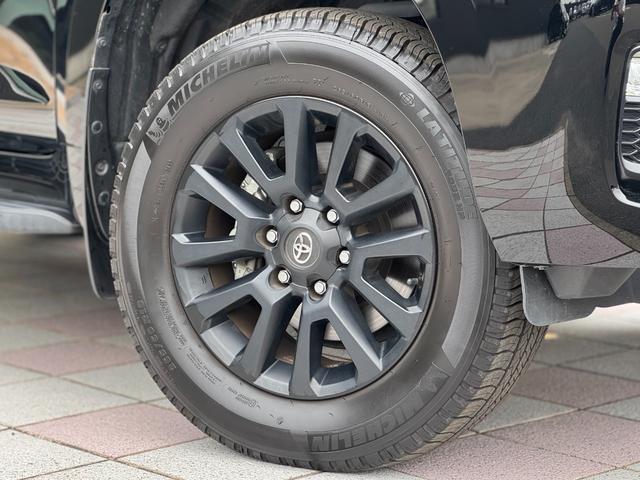 ランドクルーザープラド TX Lパッケージ マットブラックエディション アルパイン9インチナビ・10インチ後席モニター アルパイン12.1インチデジタルミラー HDMIキット ムーンルーフ ルーフレール ベージュレザーシート ベンチレーション パワーシート ETC2.0(30枚目)