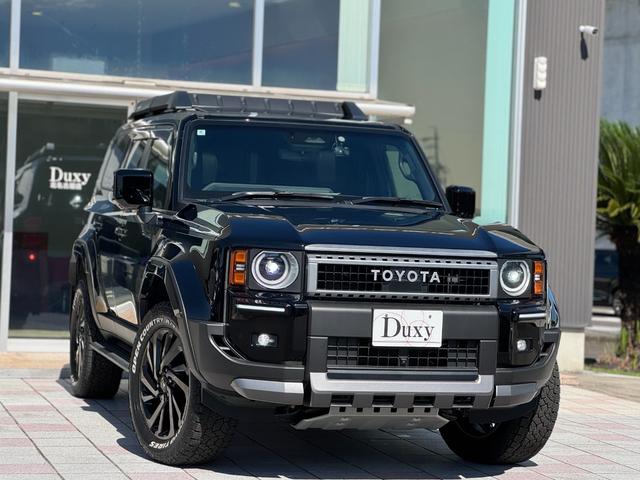 ランドクルーザー250 VX 丸目LLEDヘッドライト モデリスタパッケージ シグネチャーイルミ オーバーフェンダー 20インチAW ルーフラック デジタルインナーミラー ムーンルーフ パノラマビュー ブラインドスポットモニター(5枚目)