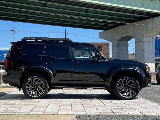 ランドクルーザー250 VX 丸目LLEDヘッドライト モデリスタパッケージ シグネチャーイルミ オーバーフェンダー 20インチAW ルーフラック デジタルインナーミラー ムーンルーフ パノラマビュー ブラインドスポットモニター(6枚目)