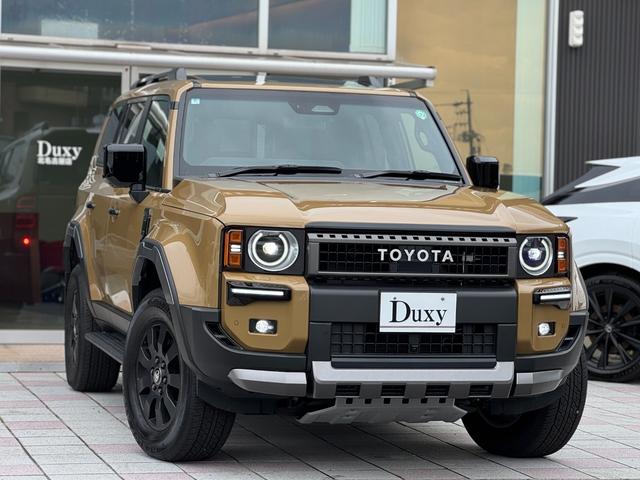 ランドクルーザー250 VXファーストエディション モデリスタパッケージ シグネチャーイルミ 丸目LEDヘッドライト トヨタチームメイト デジタルインナーミラー ムーンルーフ ルーフレール パノラミックビューモニター ブラインドスポットモニター ETC(5枚目)