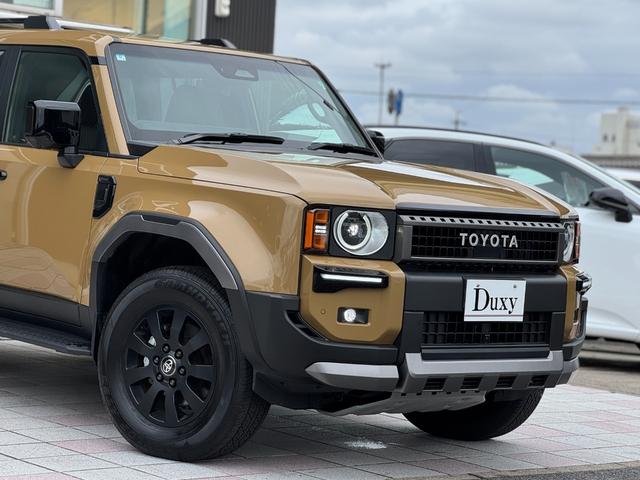 ランドクルーザー250 VXファーストエディション モデリスタパッケージ シグネチャーイルミ 丸目LEDヘッドライト トヨタチームメイト デジタルインナーミラー ムーンルーフ ルーフレール パノラミックビューモニター ブラインドスポットモニター ETC(16枚目)