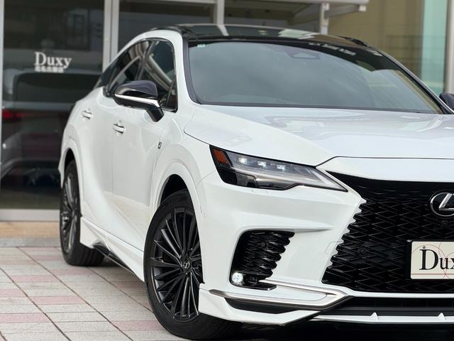 RX RX350 Fスポーツ TRDエアロ(F/S/R/マフラー) パノラマルーフ オレンジキャリパー ルーフレール 純正21インチAW 赤レザーシート ヘッドアップディスプレイ 14インチディスプレイ パノラミックビューモニター(20枚目)