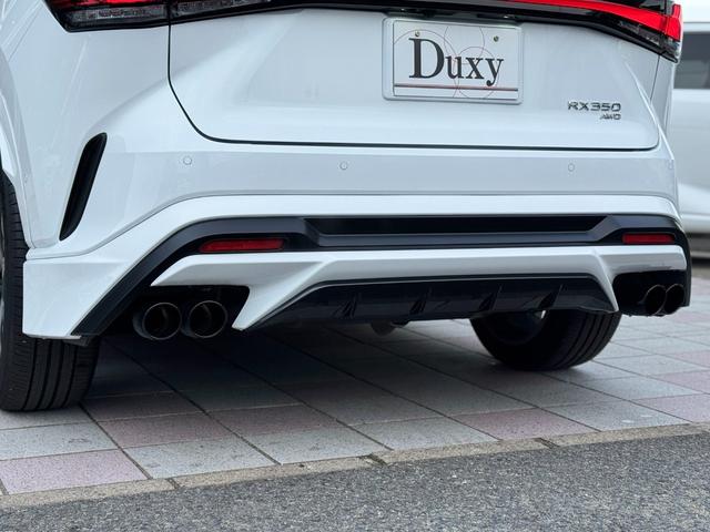 RX RX350 Fスポーツ TRDエアロ(F/S/R/マフラー) パノラマルーフ オレンジキャリパー ルーフレール 純正21インチAW 赤レザーシート ヘッドアップディスプレイ 14インチディスプレイ パノラミックビューモニター(45枚目)