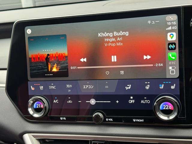 RX RX350 Fスポーツ TRDエアロ(F/S/R/マフラー) パノラマルーフ オレンジキャリパー ルーフレール 純正21インチAW 赤レザーシート ヘッドアップディスプレイ 14インチディスプレイ パノラミックビューモニター(56枚目)