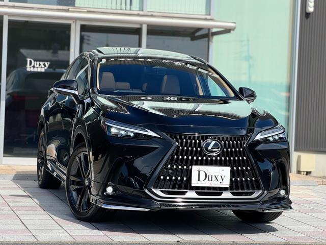 ＮＸ ＮＸ３５０ｈ　バージョンＬ　モデリスタエアロ（Ｆ／Ｓ／Ｒ）　パノラマルーフ　ルーフレール　アドバンストパーク　デジタルインナーミラー　ドライブレコーダー　置くだけ充電　ブラウンレザーシート　ＡＣ１００Ｖ　後席シートヒーター（5枚目）