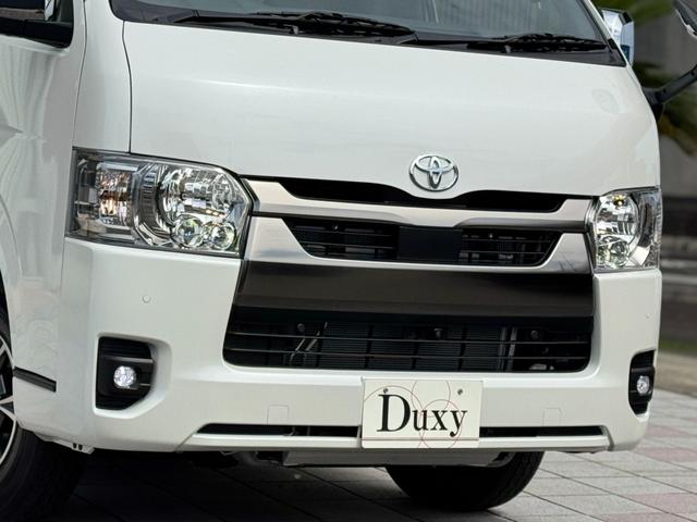 ハイエースバン ロングスーパーGL ダークプライムS 4WD パノラミックビューモニター デジタルミラー オプション15インチAW 両側パワースライドドア LEDヘッドライト 黒ハーフレザーシート トヨタセーフティーセンス AC100V スマートキー(16枚目)