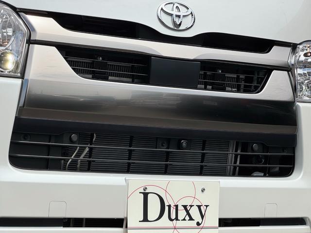 ハイエースバン ロングスーパーGL ダークプライムS 4WD パノラミックビューモニター デジタルミラー オプション15インチAW 両側パワースライドドア LEDヘッドライト 黒ハーフレザーシート トヨタセーフティーセンス AC100V スマートキー(18枚目)